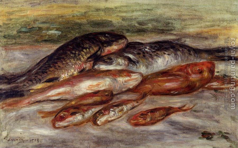 Pierre Auguste Renoir : Still Life with Fish II